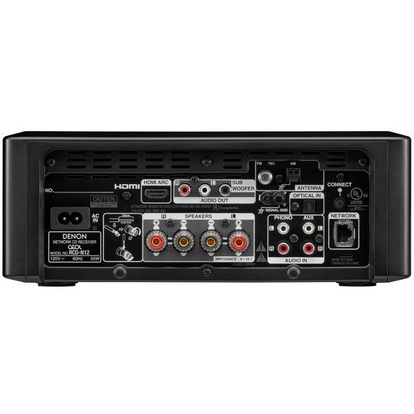 Main product image for Denon RCD-N12 Compact Stereo Receiver 35 Watts per Channel245-4024